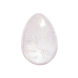 Chakrubs Clear Quartz Medium Yoni Egg - Drilled