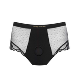 Strap-On-Me Lingerie Divine Harness - Black - XL