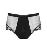 Strap-On-Me Lingerie Divine Harness - Black - XS