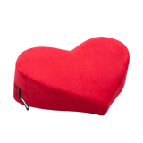Liberator Heart Wedge - Red Microvelvet