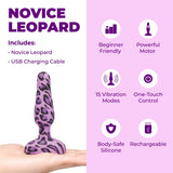 b-Vibe Novice Leopard Plug