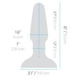 b-Vibe Rimming Plug 2 - Black
