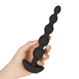 b-Vibe Cinco Anal Beads - Black
