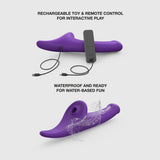 STRAP-ON-ME Multi Orgasm Dildo - L - Purple