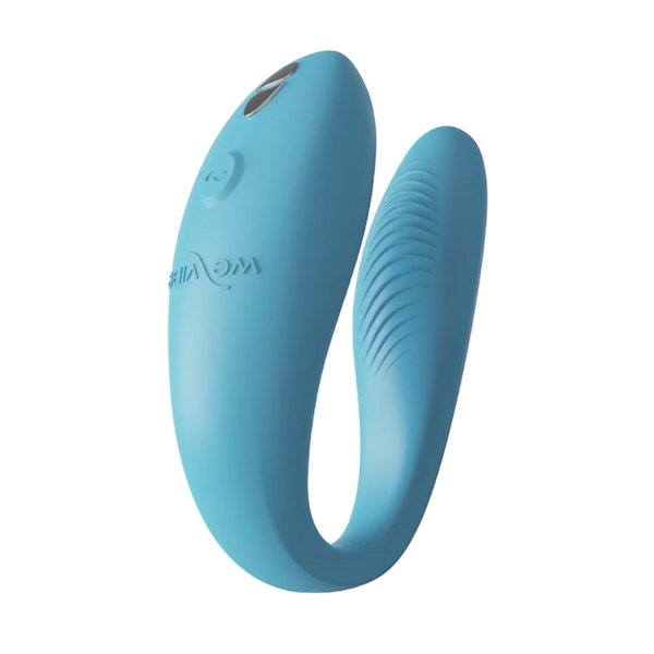 We-Vibe Sync Go App Controlled Couples Vibrator Turquoise