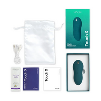 We-Vibe Touch X Powerful Mini Massager Green Velvet