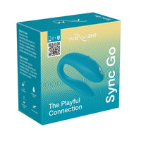 We-Vibe Sync Go App Controlled Couples Vibrator Turquoise