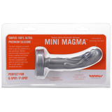 Tantus Mini Magma G-Spot & P-Spot Dildo Silver