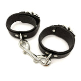 Enrapt Leathercraft Leather Handcuffs - Intamo Pleasure Boutique