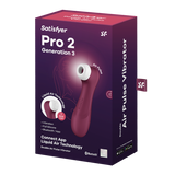 Satisfyer Pro 2 Generation 3 With Connect App Wine Red
